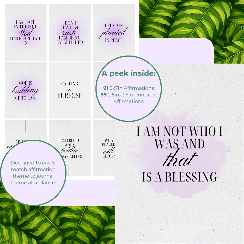 The Word & The Wild- A 13-Week Guided Journal [Green-Digital File]