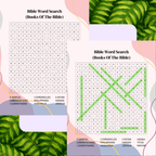 66 Printable Bible Word Puzzles & Activities with Answer Keys – Fun Faith-Based Learning Set