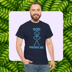 God Knows Me- Unisex Heavy Cotton Tee