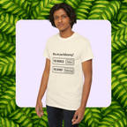 Who Are You Following-Unisex Heavy Cotton Tee