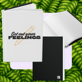 Get Out Your Feelings-Emotional Expression Journal (Black/White)