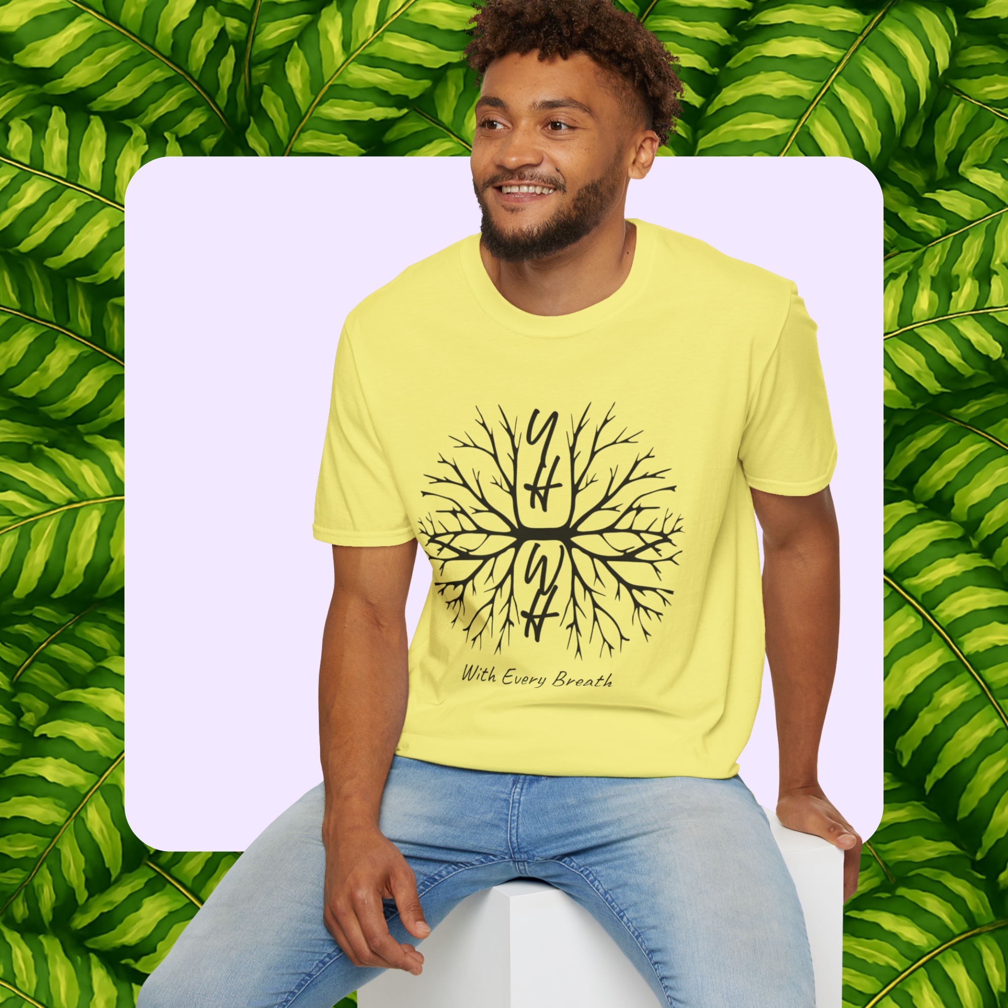 With Every Breath-Unisex Softstyle T-Shirt