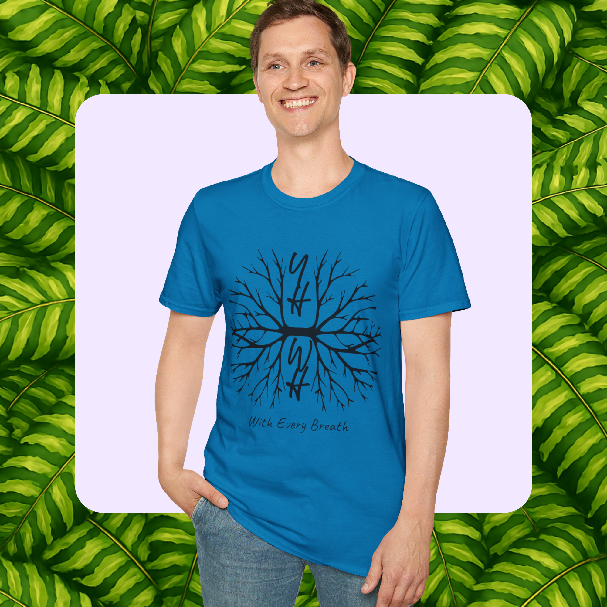 With Every Breath-Unisex Softstyle T-Shirt