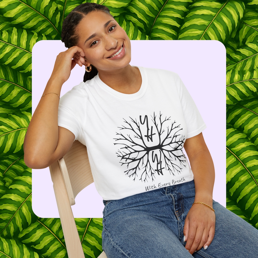 With Every Breath-Unisex Softstyle T-Shirt