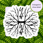 YHWH Kiss-Cut Vinyl Decal