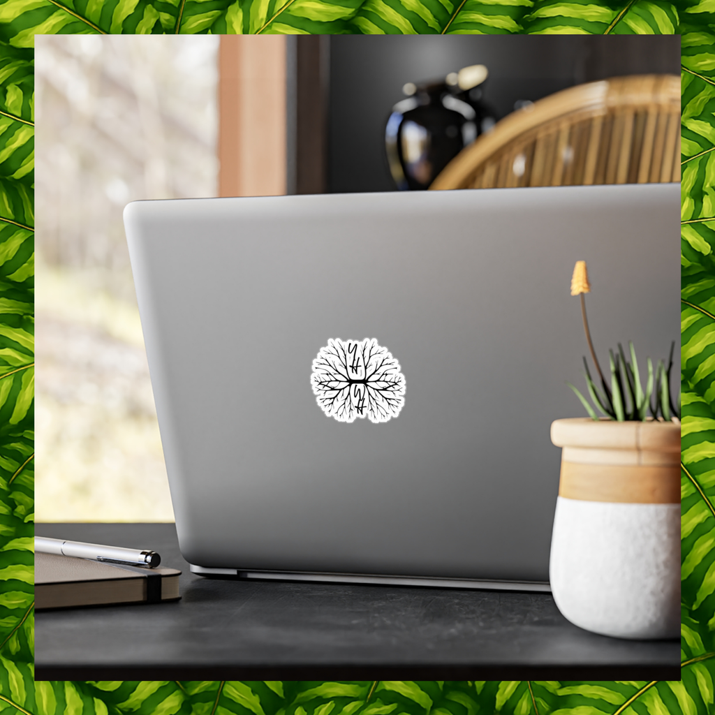 YHWH Kiss-Cut Vinyl Decal