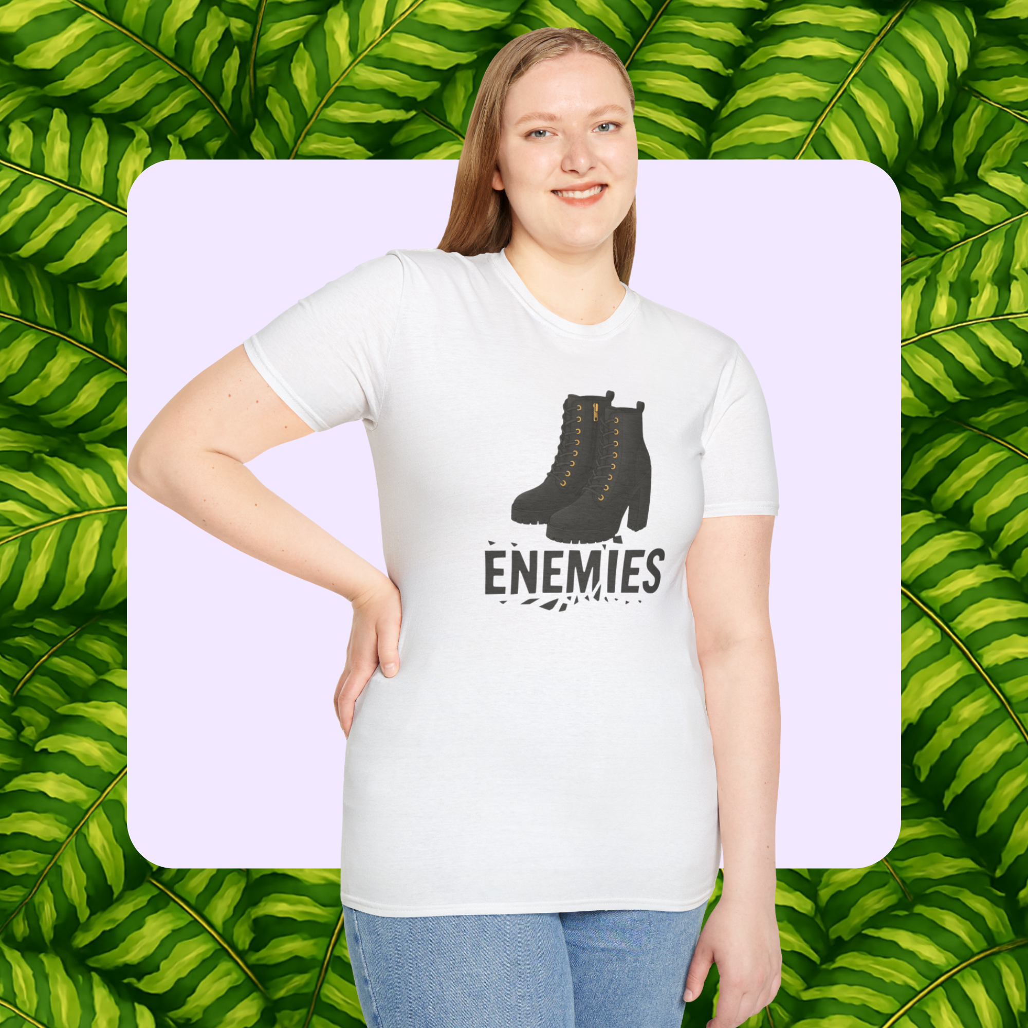 Women's Crushing Enemies-Unisex Softstyle T-Shirt