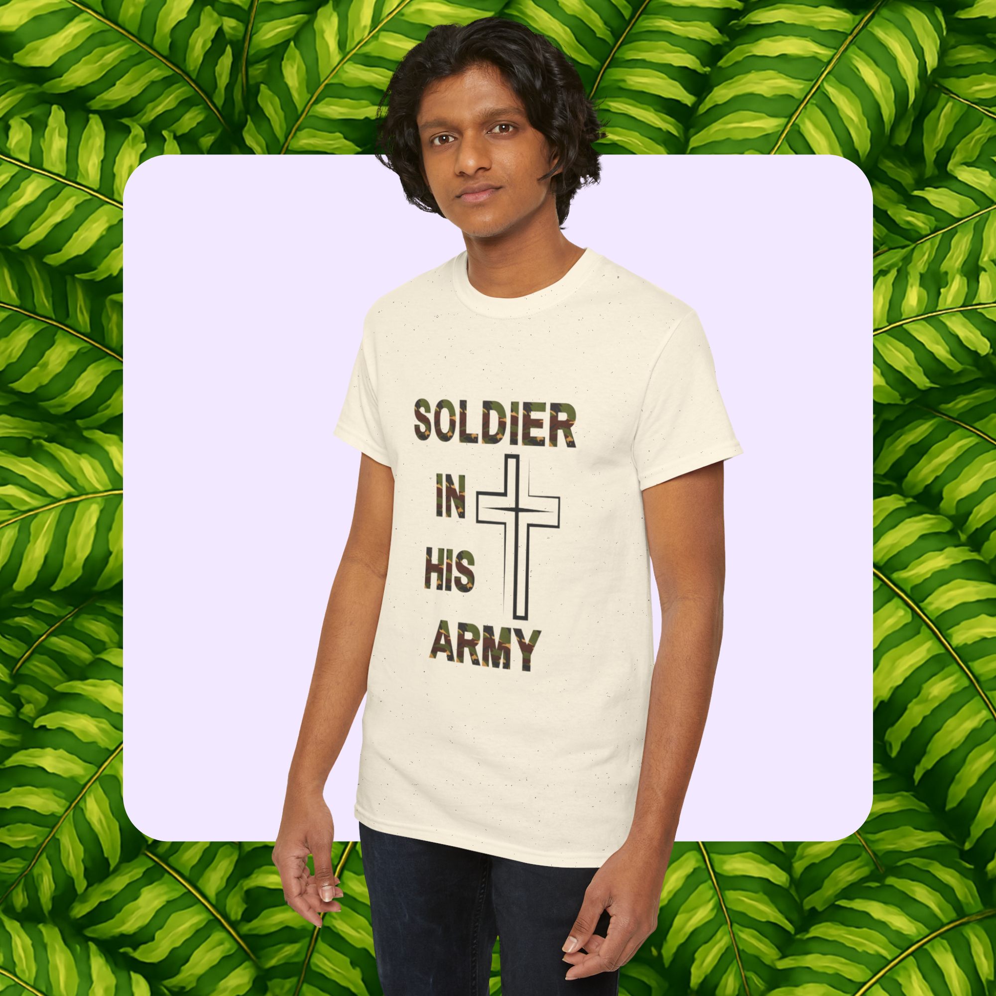 Soldier-Unisex Heavy Cotton Tee