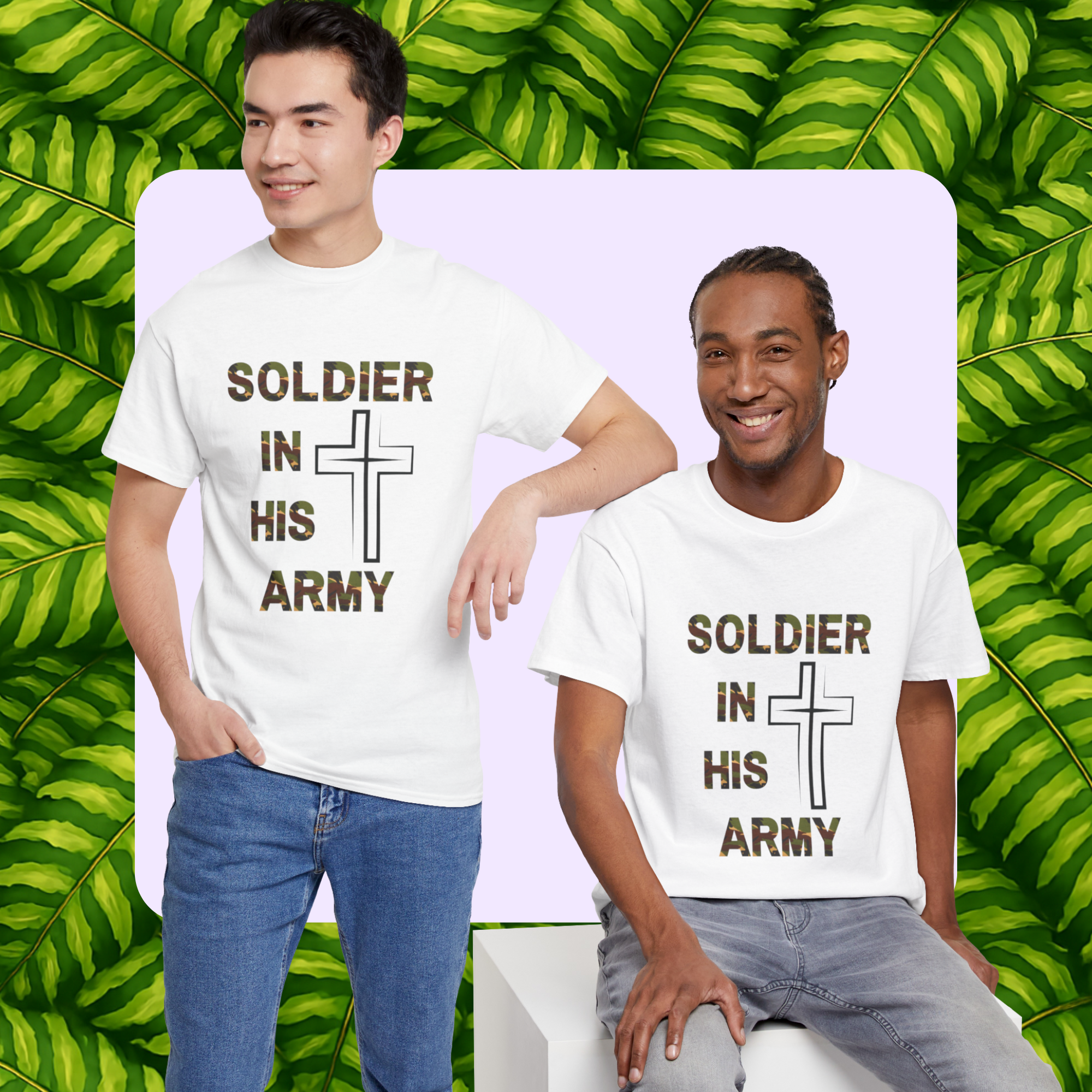 Soldier-Unisex Heavy Cotton Tee