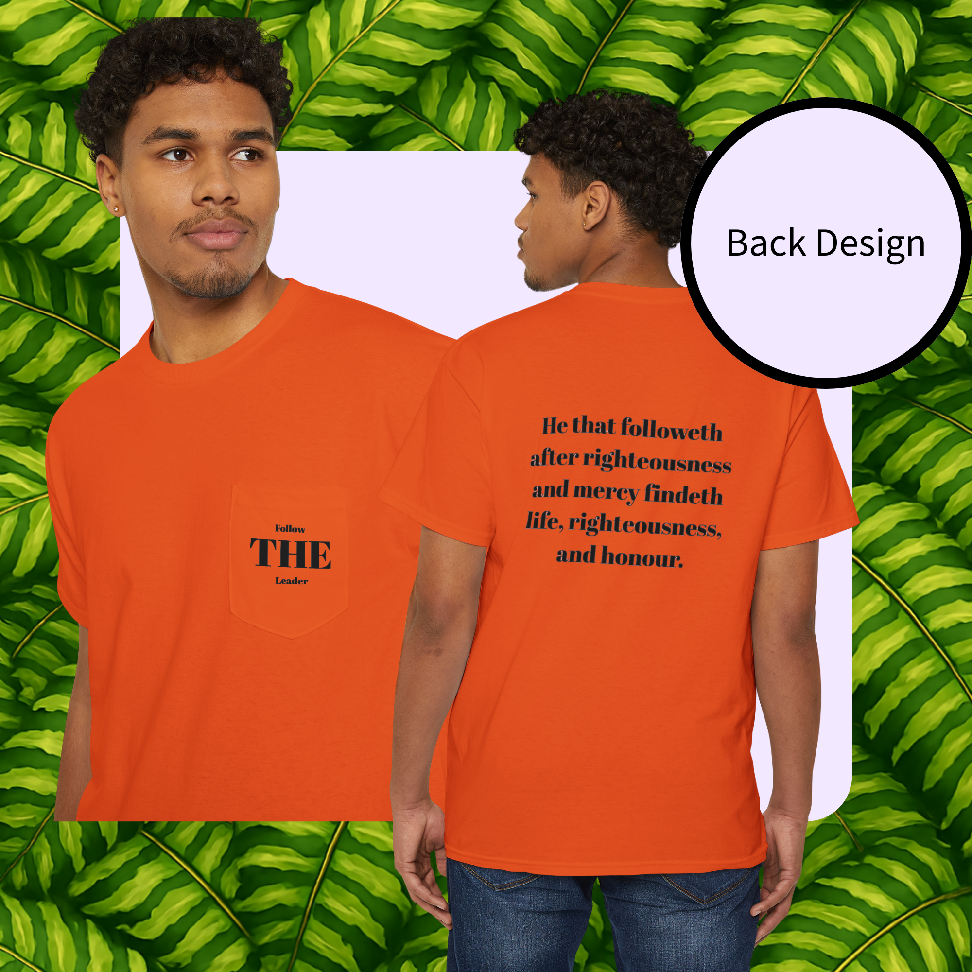 F.T.L-Unisex Heavy Cotton Pocket Tee