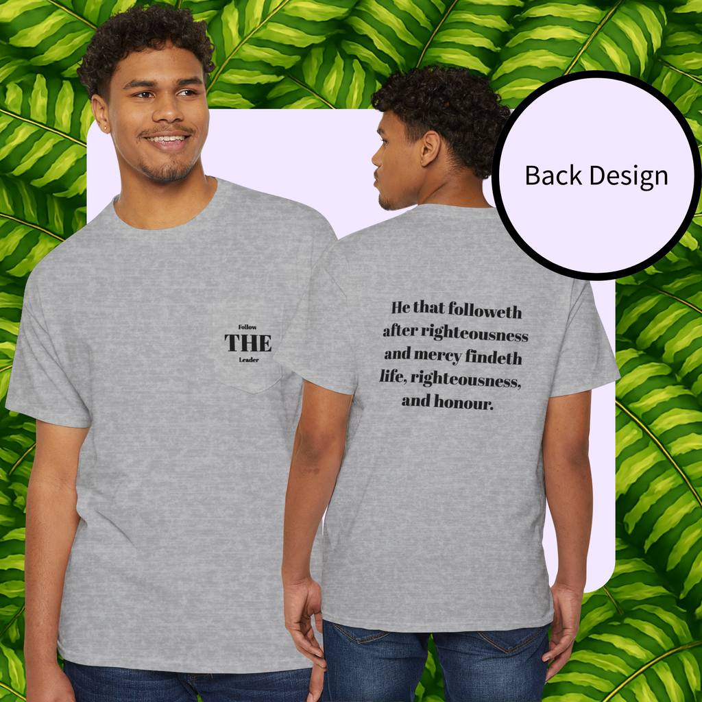 F.T.L-Unisex Heavy Cotton Pocket Tee