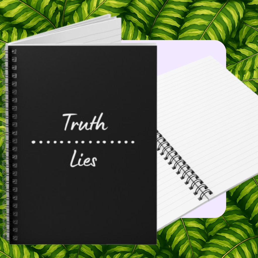 Truth Over Lies- Spiral Notebook