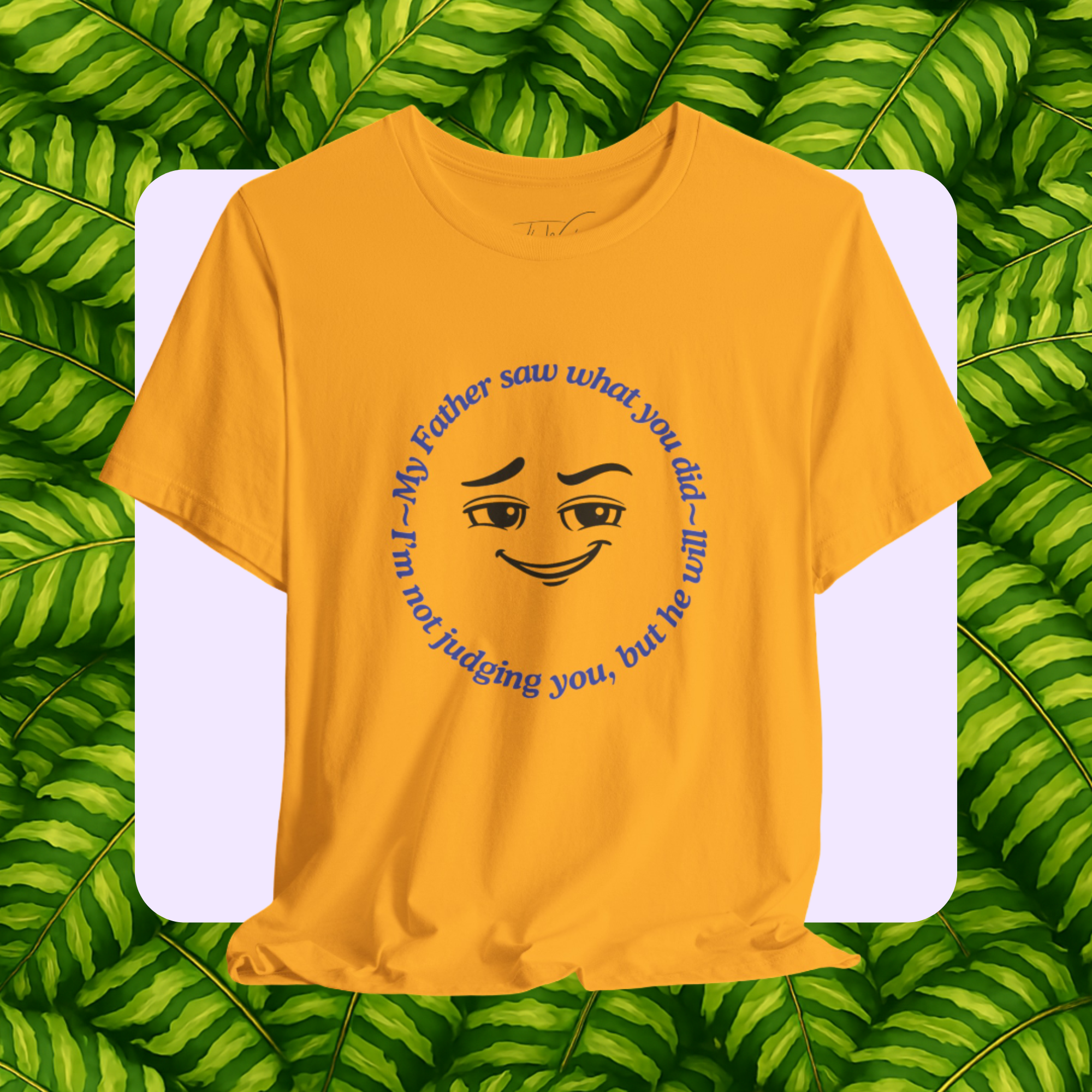 Not Judging- Unisex Jersey Short Sleeve Shirt