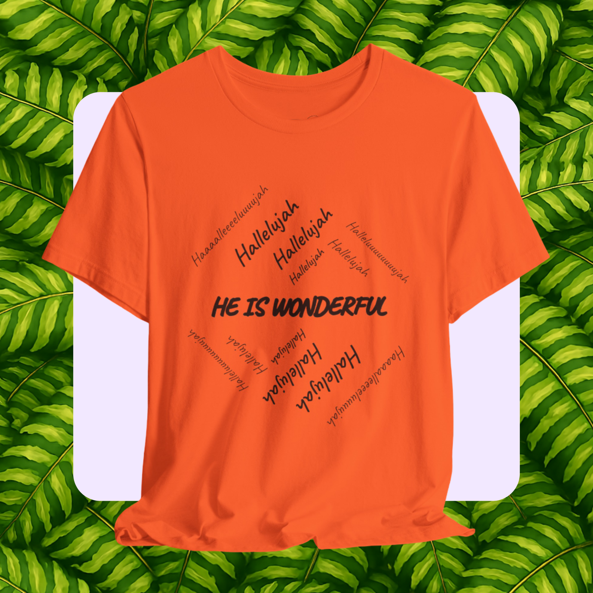 Wonderful — Jersey T-Shirt