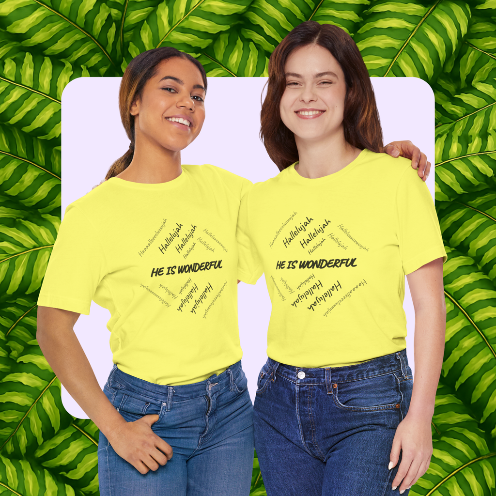 Wonderful — Jersey T-Shirt