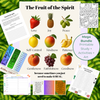 Fruit of the Spirit Devotional Mega Bundle | Printable Christian Study + Art Pack [Digital File]