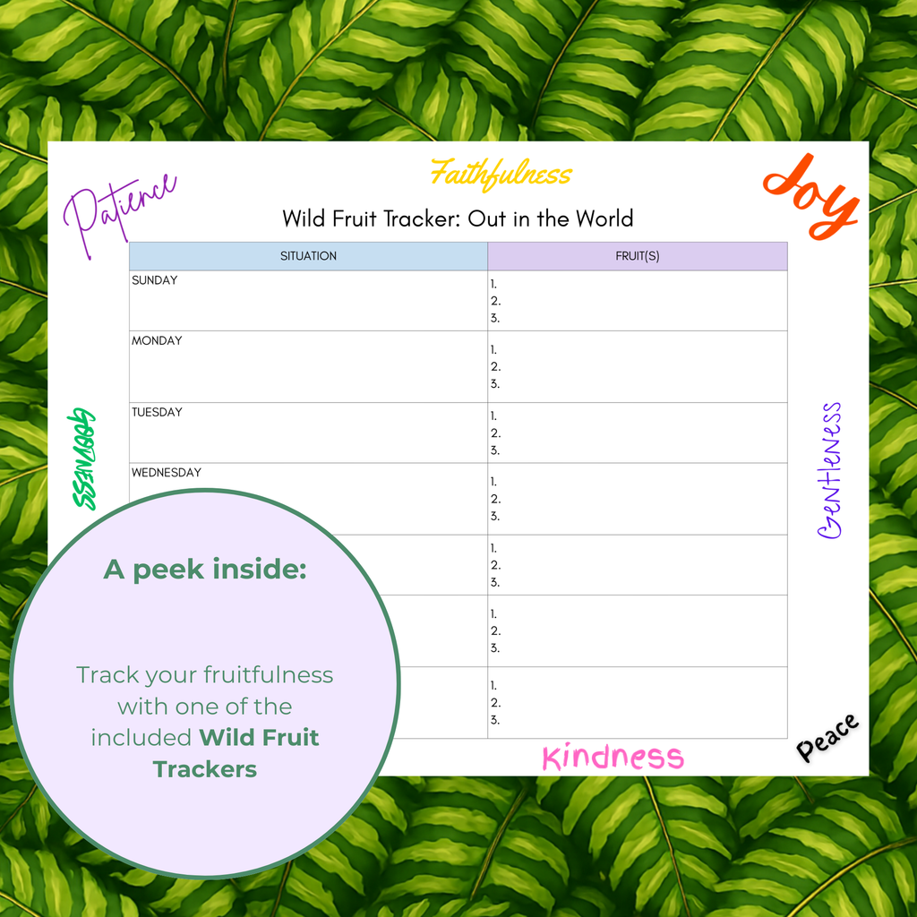 Fruit of the Spirit Devotional Mega Bundle | Printable Christian Study + Art Pack [Digital File]