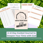 At the Master's Feet – 41 Day Guided Journal [Digital File]