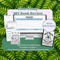 Bible Study DIY Book Review-66 Book Set [Digital File]