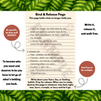 Bind & Release Page- Letting Go Exercise [Digital Download]