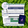 The Word & The Wild- A 13-Week Guided Journal [Navy-Digital File]